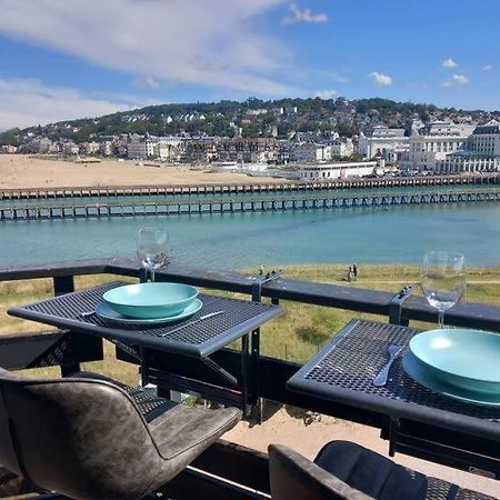 Mini-Duplex Cosy Avec Magnifique Vue Mer Deauville Eksteriør billede